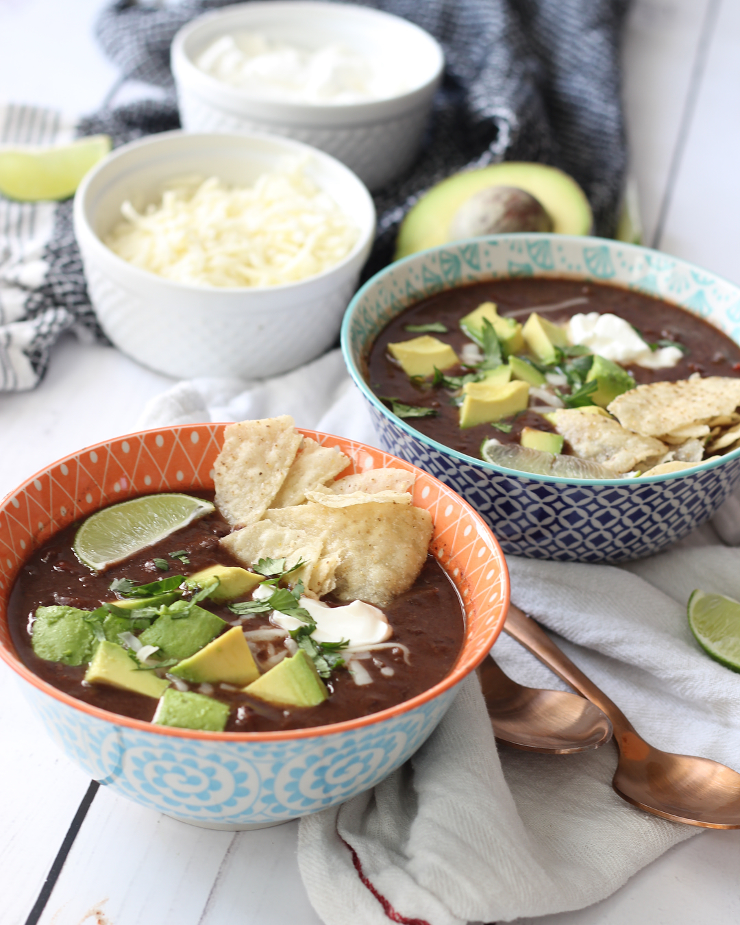 Instant pot chicken black bean online soup