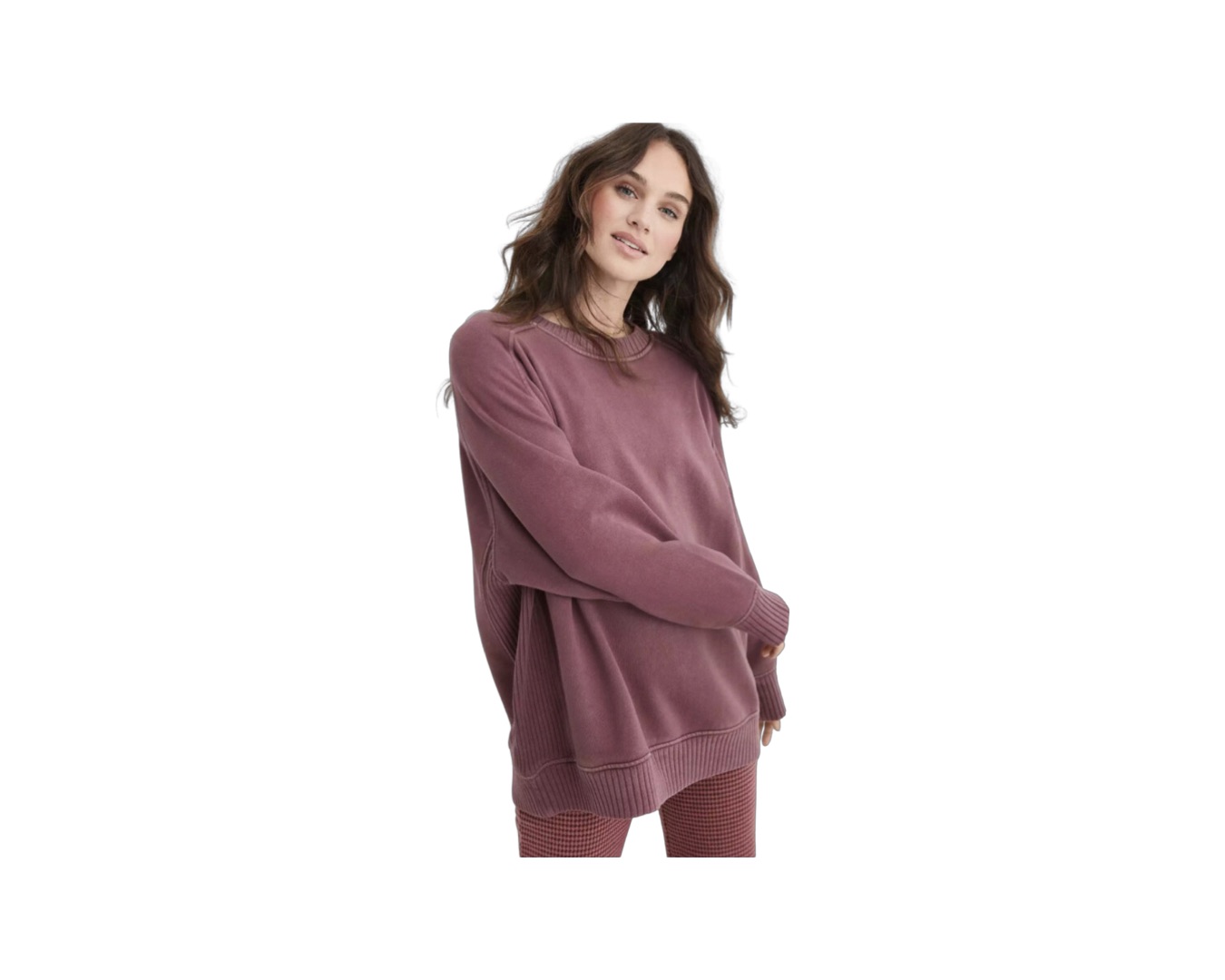 Womens oversized sweatshirt