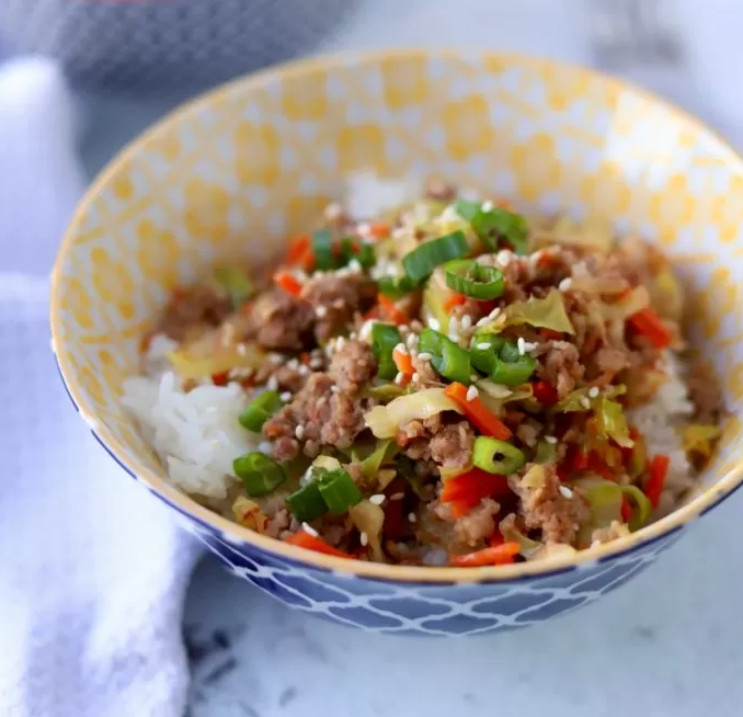 Egg Roll In A Bowl - Ambers Kitchen Cooks