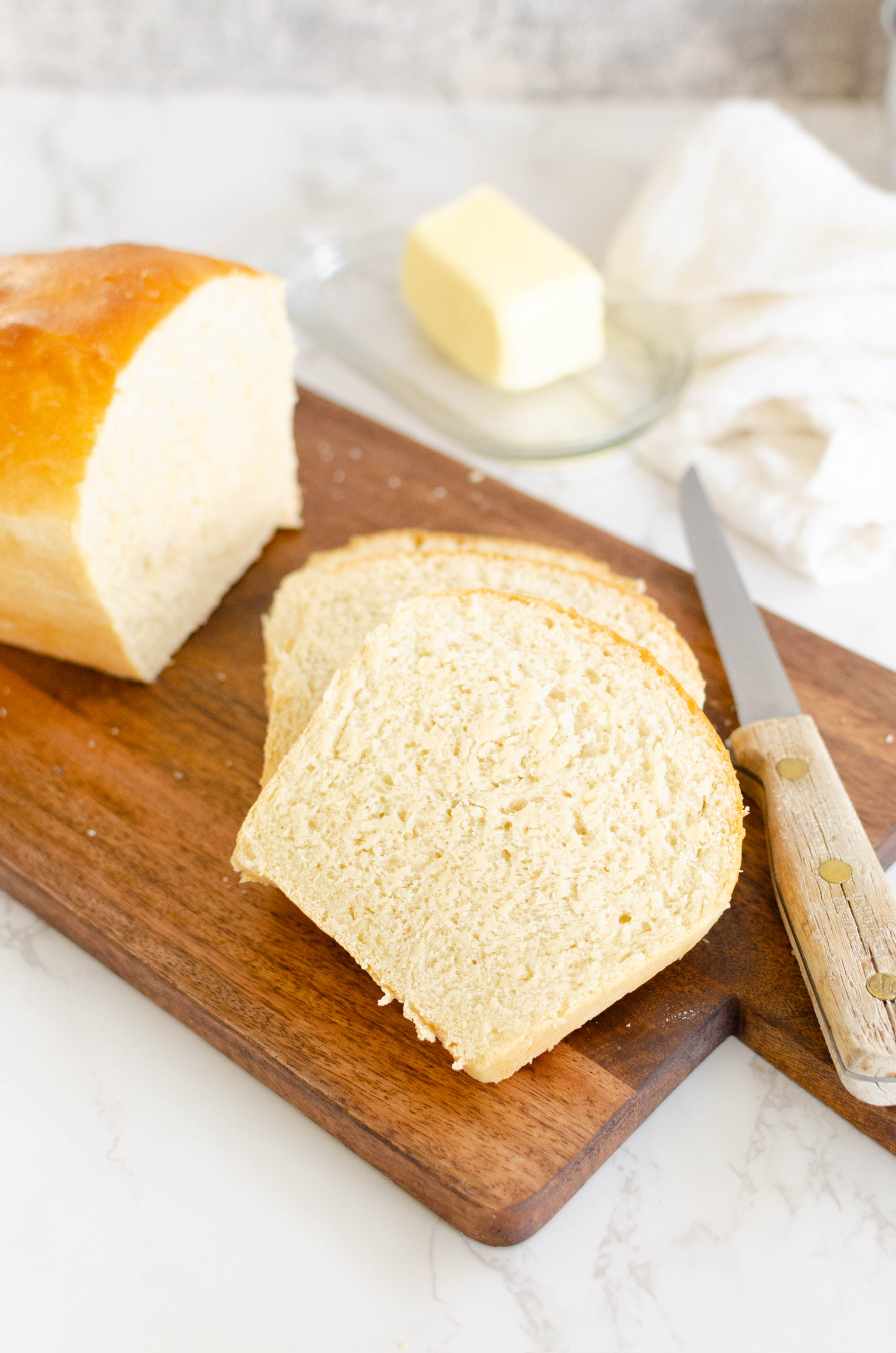 Classic White Sandwich Bread- Ambers Kitchen Cooks